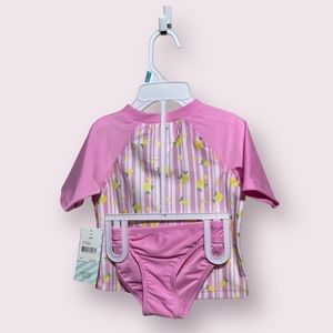 Mia & Miles Little Girl Swimsuit Set